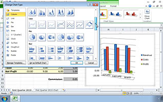 Microsoft Excel 2010 - Presenting Data Using Charts - Image 3