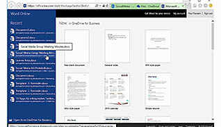 Microsoft Office 365: Word Online - Image 3