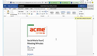 Microsoft Office 365: Word Online - Image 4