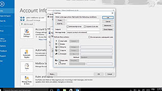 Microsoft Outlook 2016 Level 2.4: Automating Message Management - Image 2
