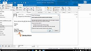 Microsoft Outlook 2016 Level 1.4: Customizing Message Options - Image 4