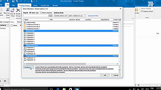 Microsoft Outlook 2016 Level 1.6: Working with Contacts - Image 2
