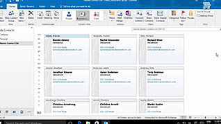 Microsoft Outlook 2016 Level 2.6: Managing Contacts - Image 3