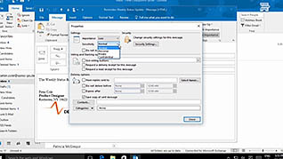 Microsoft Outlook 2016 Level 2.1: Modifying Messages and Setting Global Options - Image 4
