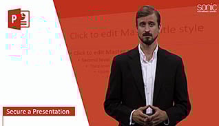 Microsoft PowerPoint 2016 Level 2.7: Securing and Distributing a Presentation - Image 2