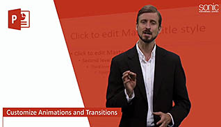 Microsoft PowerPoint 2016 Level 2.4: Working with Media and Animations - Image 3