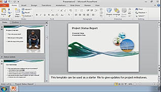 Microsoft PowerPoint 2010: Creating a Basic Presentation - Image 3
