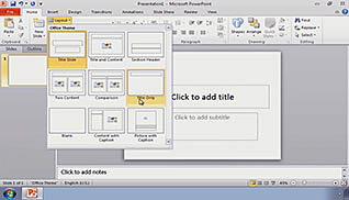 Microsoft PowerPoint 2010: Customizing a Design Template - Image 4