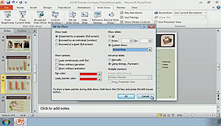 Microsoft PowerPoint 2010: Customizing a Slide Show - Image 3