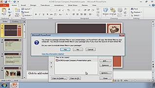 Microsoft PowerPoint 2010: Securing and Distributing a Presentation - Image 4