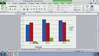 Microsoft PowerPoint 2010: Working with Tables and Charts - Image 3