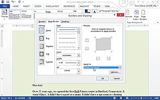 Microsoft Word 2013: Controlling Page Appearance - Image 3