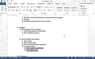 Microsoft Word 2013: Managing Lists - Image 4