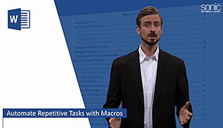 Microsoft Word 2016 Level 3.7: Automating Repetitive Tasks with Macros - Image 2