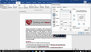 Microsoft Word 2016 Level 1.7: Controlling Page Appearance - Image 2