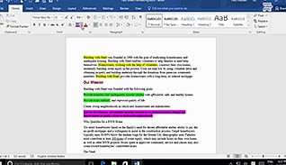 Microsoft Word 2016 Level 1.2: Formatting Text and Paragraphs - Image 3