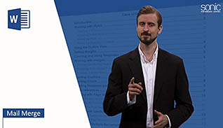 Microsoft Word 2016 Level 2.7: Using Mail Merge to Create Letters, Envelopes and Labels - Image 2