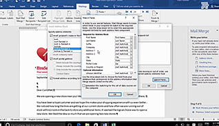 Microsoft Word 2016 Level 2.7: Using Mail Merge to Create Letters, Envelopes and Labels - Image 3