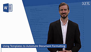 Microsoft Word 2016 Level 2.4: Using Templates to Automate Document Formatting - Image 3