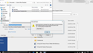 Microsoft Word 2016 Level 2.4: Using Templates to Automate Document Formatting - Image 4