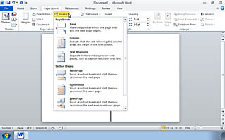Microsoft Word 2010: Controlling Text Flow - Image 3