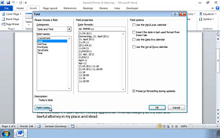 Microsoft Word 2010: Inserting Content Using Quick Parts - Image 4
