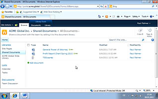 Microsoft Word 2010: Managing Document Versions - Image 3