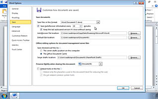Microsoft Word 2010: Managing Document Versions - Image 4