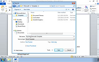 Microsoft Word 2010: Using Templates to Automate Document Creation - Image 4